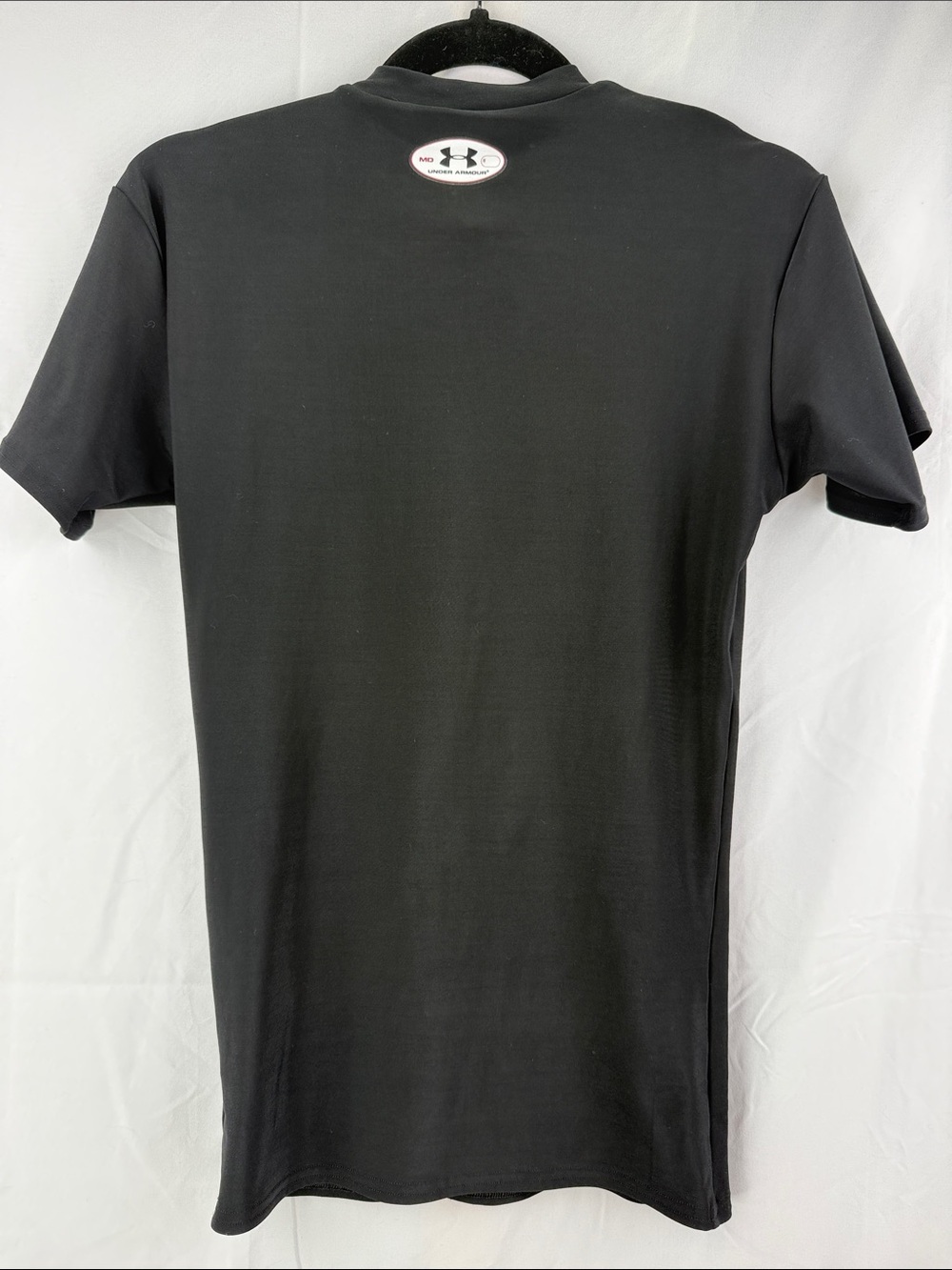 Under Armour Kids Boys Girls Size Medium  Black Short Sleeve Crew Neck Tee - Picture 4 of 5